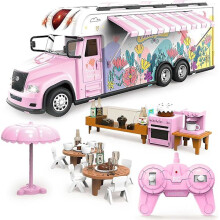 Spielzeug für Mädchen, ferngesteuertes Auto für 4 5 6 Jahre alte Mädchen Geburtstagsgeschenke, rosa