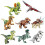 VenalisaWorld Dinosaurier-Bausteine, 8 Stück 2
