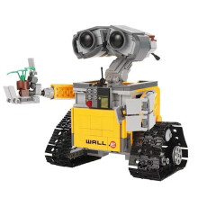 WALL-E robot kleine deeltjes puzzel bouwstenen grensoverschrijdend afstandsbediening kinderprogrammering