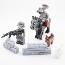 War Series Militaire Bouwstenen Set Kleine Deeltjes Geassembleerde Bouwstenen Minifiguur Jongen Kinder