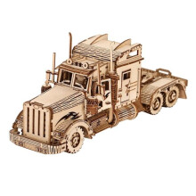 LKW 3D Auto Holzpuzzle Modell, DIY Modellbausatz, Bastelgeschenk, Wohndekor, Mechanischer Modellbausatz,