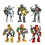 Warrior Soldiers Superheld BREEZ Robot Actiefiguren Stenen 2