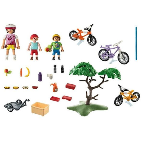 Vakantiegangers en Fietsen Multicolor 1