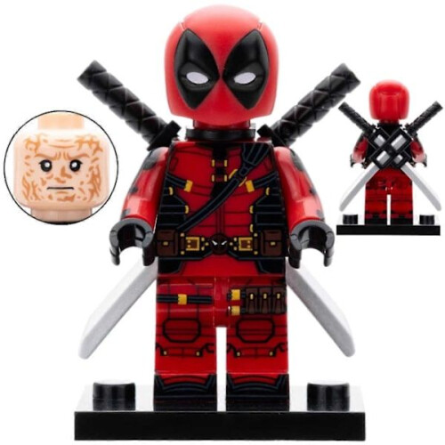 Wolverine Multiverse Variants Minifigure Set 1 met wapenaccessoires 1