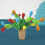 Houten Cactus Speelgoed Bouwstenen Balancerend 2