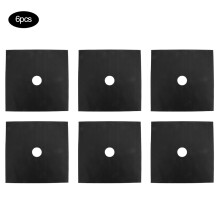6Pcs Gas Stove Pad Gas Cooker Cleaning Mat Surface