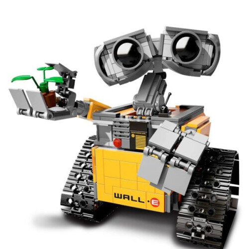 WALL-E robot kleine deeltjes puzzel bouwstenen grensoverschrijdend afstandsbediening kinderprogrammering 2