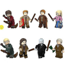 8 stuks George Luna Sirius Voldemort serie gemonteerde bouwstenen minifiguur speelgoed