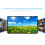 H70 70'' Portable Projector Screen HD 16:9 White 6