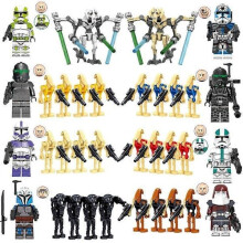 (stijl 19) Minifiguren Super Battle Droid en B1 Battle Droid Army Bouwstenen Actiefiguren