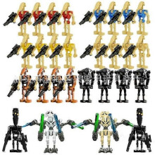 (stijl 7) Minifiguren Super Battle Droid en B1 Battle Droid Army Bouwstenen Actiefiguren