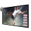 H70 70'' Portable Projector Screen HD 16:9 White 11