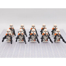 Fase 2 212th Airborne Clone Troopers Paratroopers Aangepaste minifiguren