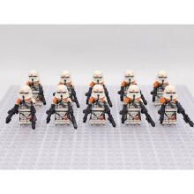 Fase 2 212th Airborne Clone Troopers Paratroopers Aangepaste minifiguren