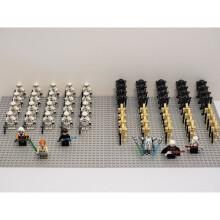 Fase 1 Clone Troopers vs. Droids Battle Set 66-delige actiefigurenset [JUN]