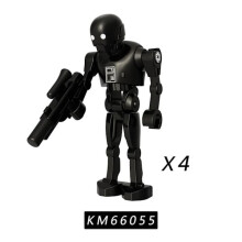 Serie Battle Robot Assemblage Bouwsteen Minifiguur Kinderspeelgoedzak KM66055