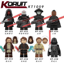 Serie Darth Vader Obi-Wan Minifiguren 8 Kinderen Bouwstenen Speelgoedzak {YFL}