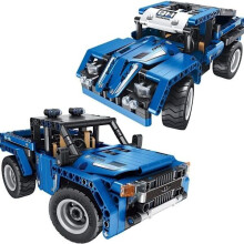 STEM Bouwspeelgoed 2 in 1 Pickup/Race Model Afstandsbediening Auto KLB