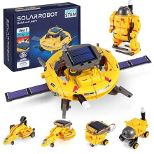 STEM Solar Space Robot Kit 120 Stuks, Bouwspeelgoed voor Tieners van 8-14 Jaar