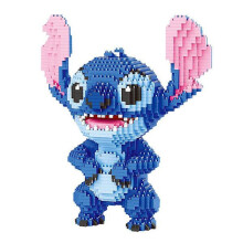 Stitch Kunststoff-Bausteine Puzzle Spielzeug Perfektes Geschenk für 7-12 Jahre alte Jungen und Mädchen
