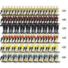 (stijl 1) Minifiguren Super Battle Droid en B1 Battle Droid Army Bouwstenen Actiefiguren