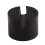 Rubber Jack Pad Adapter for Floor Jacks, 5cm Diameter, Black 2
