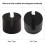 Rubber Jack Pad Adapter for Floor Jacks, 5cm Diameter, Black 7