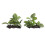 2pcs Aquarium Plants Decorations High Simulation 1