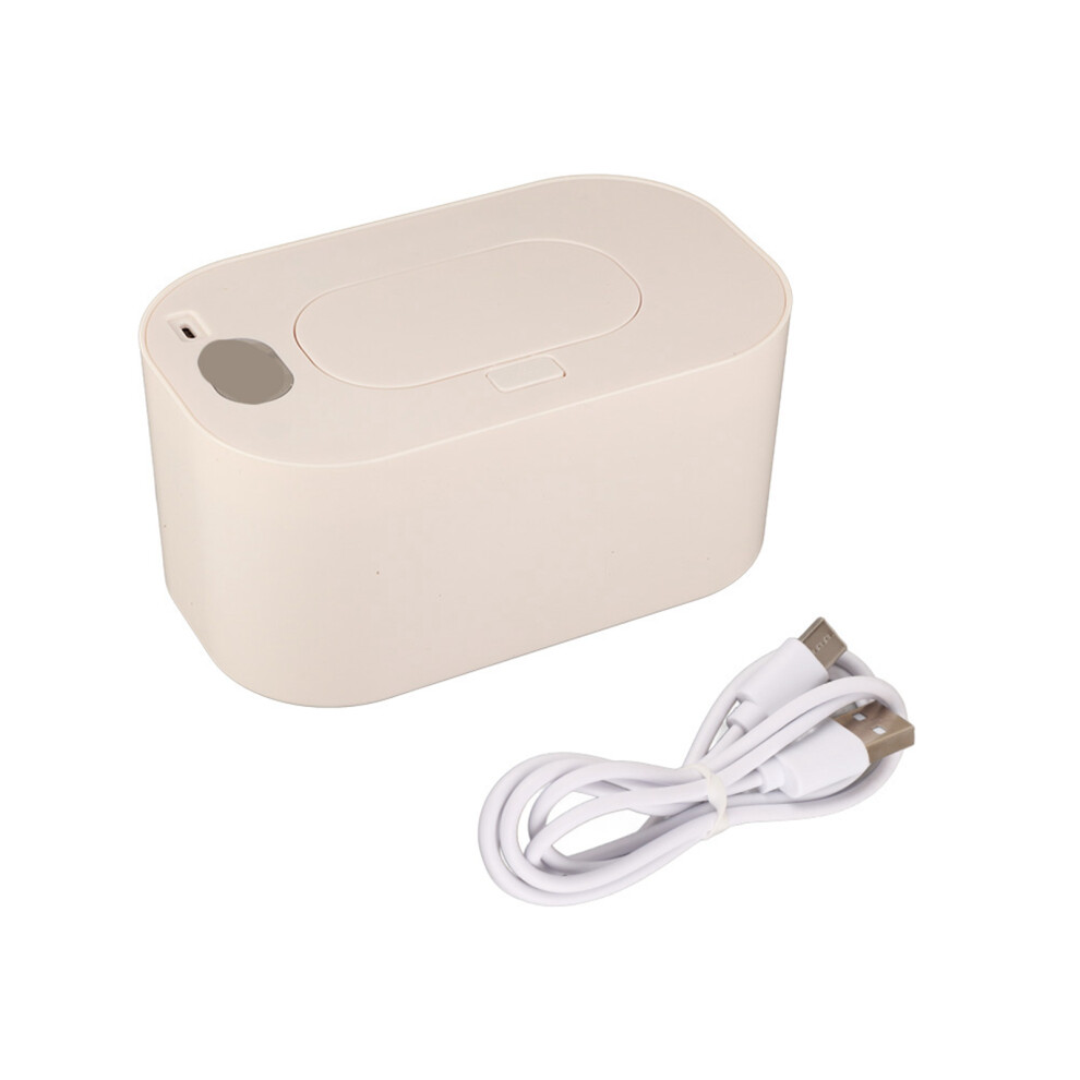 Wet Wipes Dispenser Heater Top Heating Lock White