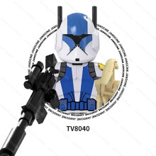 (TV8040)SW Space War Darth Mini Actionfigurer Klonsoldat Droider Jedi Anakin Skywalker Plastbyggnad