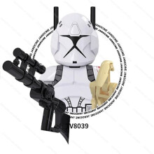 (TV8039) SW Space War Darth Mini Actionfigurer Klonsoldat Droider Jedi Anakin Skywalker Plastbyggnad