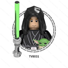 (TV8031) SW Space War Darth Mini Actionfigurer Klonsoldat Droider Jedi Anakin Skywalker Plastbyggnad
