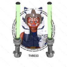 (TV8033) SW Space War Darth Mini Actionfigurer Klonsoldat Droider Jedi Anakin Skywalker Plastbyggnad