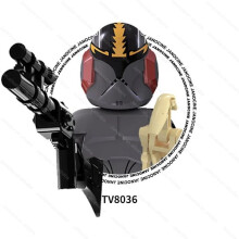 (TV8036) SW Space War Darth Mini Actionfigurer Klonsoldat Droider Jedi Anakin Skywalker Plastbyggnad
