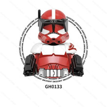 (GH0133)SW Space War Darth Mini Actionfigurer Klonsoldat Droider Jedi Anakin Skywalker Plastbyggnad