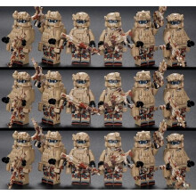 Bloques de construcción de juguete Camel War Wolf 18 hombres Cobi Cada compatibles