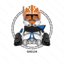 (GH0134)SW Space War Darth Mini Actionfigurer Klonsoldat Droider Jedi Anakin Skywalker Plastbyggnad