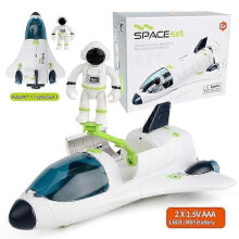 (C)Spielzeugrakete, Weltraumraketenspielzeug, Astronauten-Raumschiffspielzeug, Kinder-Früherziehungsspielzeug,