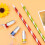 6 Pcs Pocket Staff Toy Retractable Collapsible 11