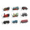Simulation Retro Steam Train Toy Kit Pull Back 2