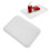 2pcs Food Tray Multifunctional Thickened Slip 12