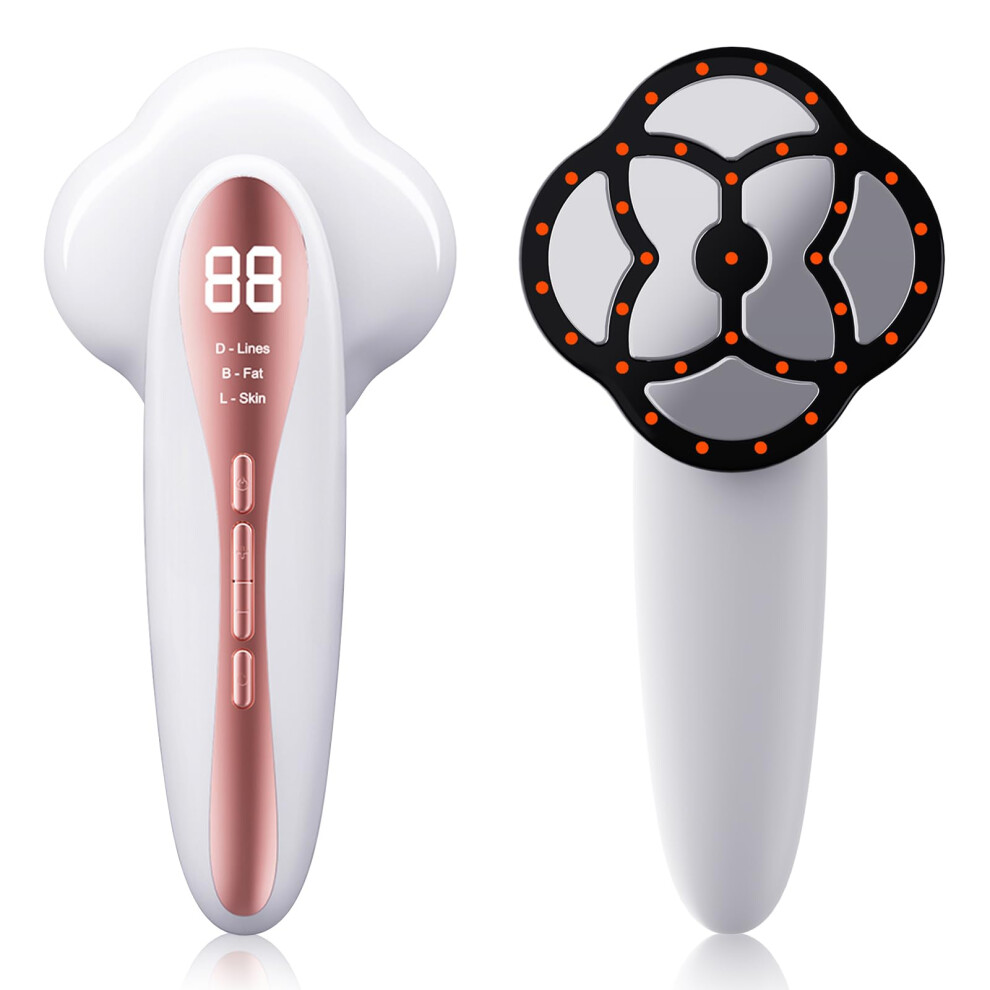 Anti Cellulite Massager with EMS Technology, Electric Handheld Body Shaping Device for Muscle Relaxation and Heating Massage