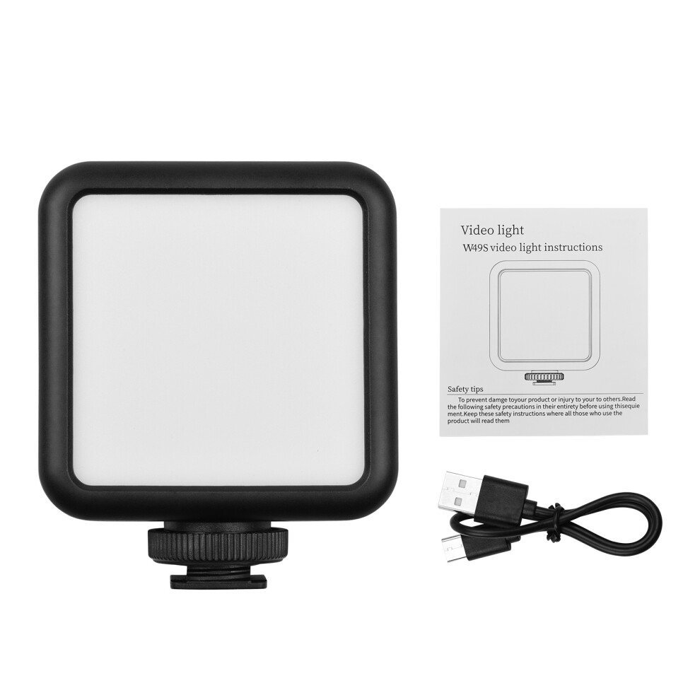 Andoer W49s Mini Led Video 5600K Dimmable 5W Light 8320539610986