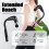 Massage Gun with Extension Handle, 4 Heads, 9 Speeds, Quiet Deep Tissue Percussion, Black 4
