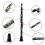 Clarinet Bakelite 17 Key B Flat Soprano Nickel 9