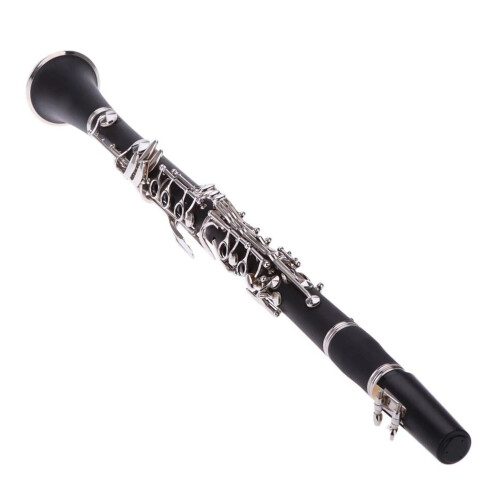 Clarinet Bakelite 17 Key B Flat Soprano Nickel