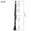 Clarinet Bakelite 17 Key B Flat Soprano Nickel 8
