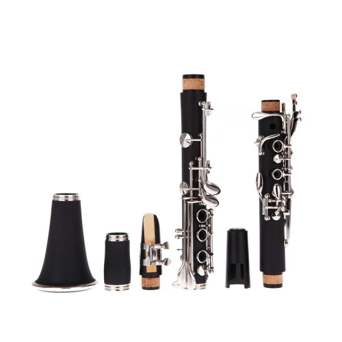 Clarinet Bakelite 17 Key B Flat Soprano Nickel 1