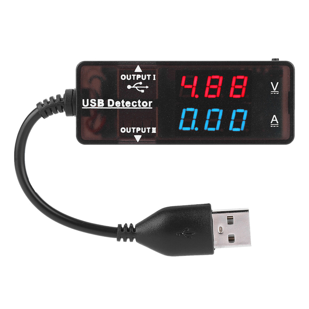 YB26VA Dual Display USB Detector Voltmeter Ammeter