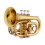 Mini Pocket Trumpet Bb Flat Brass Material Wind 2